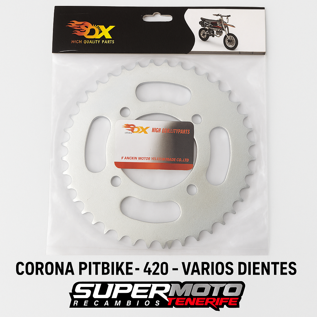 Corona Pitbike 420 – Fangxin – Alta Resistencia
